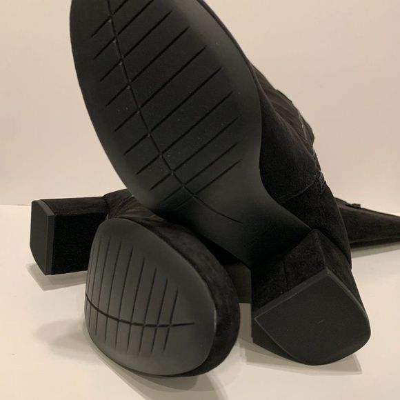 Cole Haan Denise Boot, Black Suede 10B - Picture 5 of 8